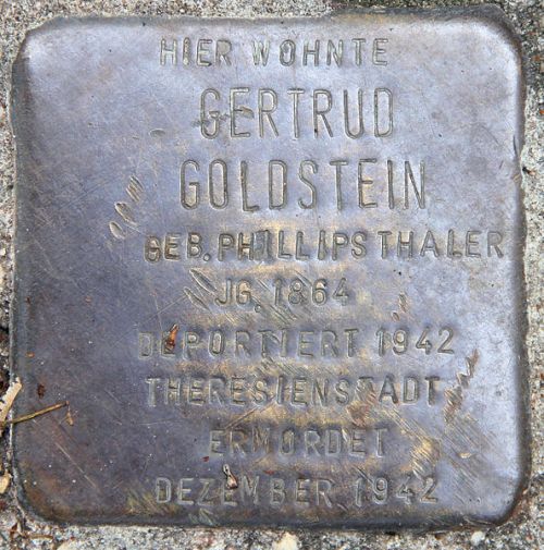 Stumbling Stones Ruhlebener Straße 155 #1