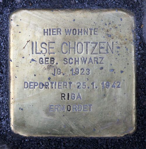 Stolpersteine Johannisberger Strae 3 #3