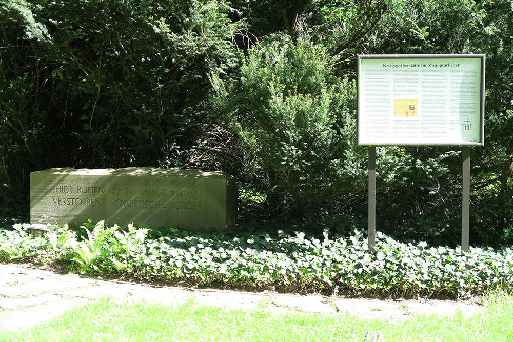 Soviet War Graves Ostfriedhof Ahlen