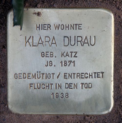 Stolperstein Eschershauser Weg 11