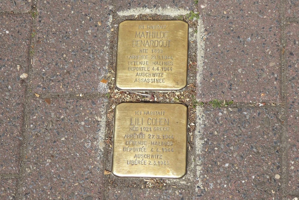 Stolpersteine Berckmansstraat  127