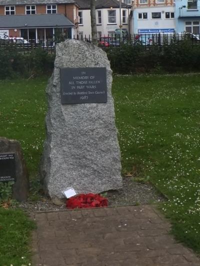 Oorlogsmonument Bideford #1