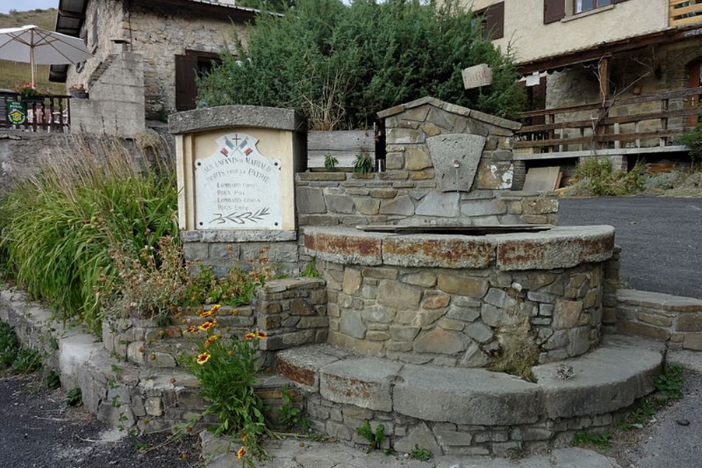 Monument Eerste Wereldoorlog Mariaud #1