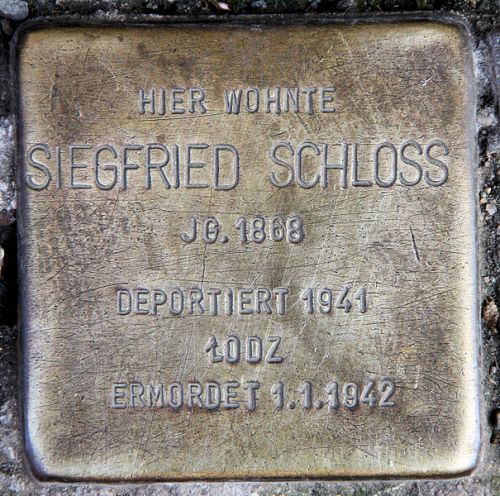 Stumbling Stones Niebuhrstraße 3 #1