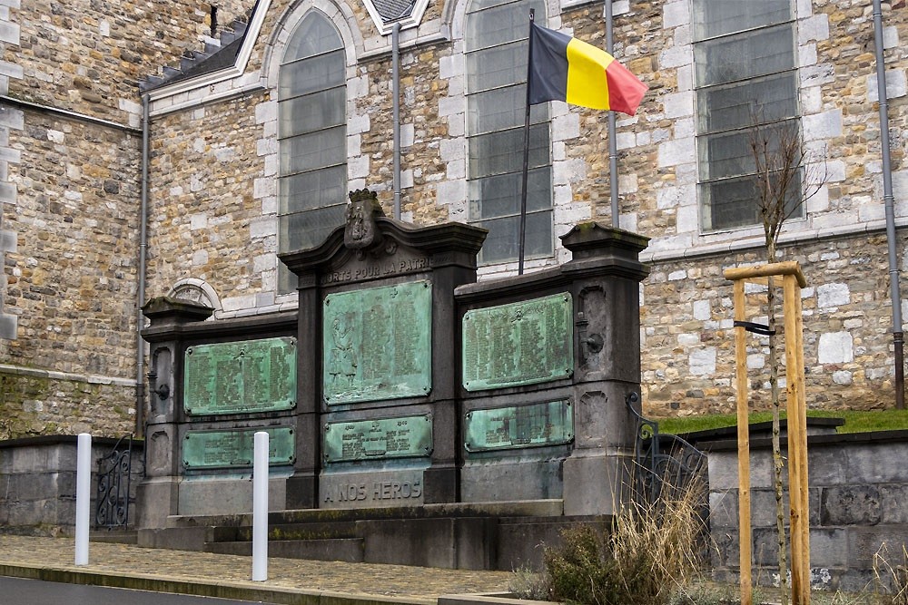 Monument Saint-Jean-Baptiste kerk Herve #1