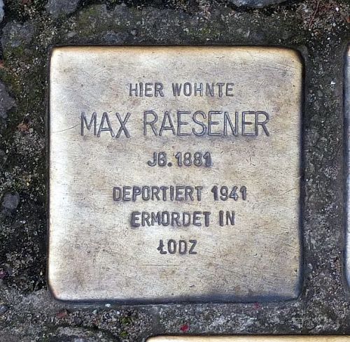 Stolpersteine Groe Hamburger Strae 30 #3