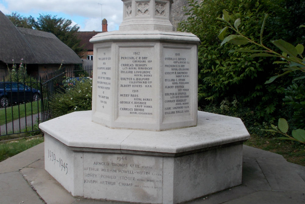 War Memorial East Hendred #1