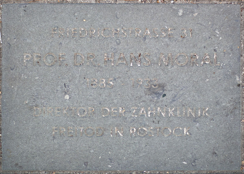 Memorial Stone Friedrichstraße 28 #1
