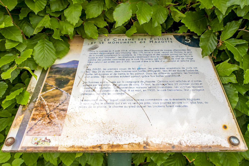 Oorlogsmonument Hazotte Lincé #3