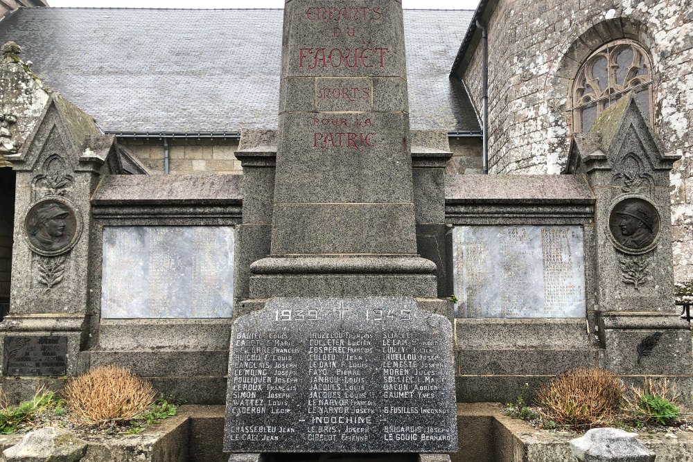 Oorlogsmonument Le Faouët #3