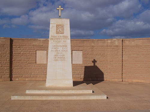 Monument Tsjechoslowaakse Verdedigers Tobroek