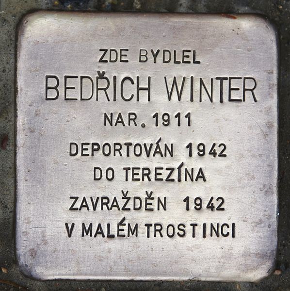 Stolpersteine Vclava III. 70/12 #1