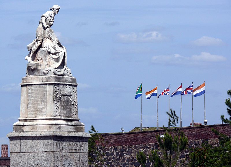 Monument Boerenoorlog Kaapstad