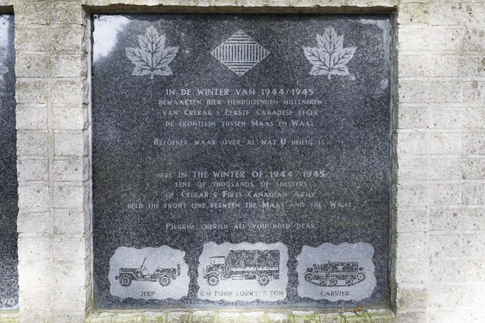 Monument 82nd Airborne Division and the 1st Canadian Army #4