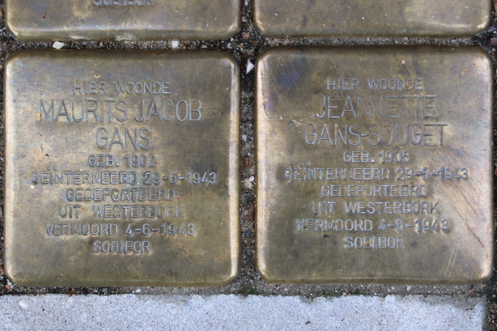 Stolpersteine Titiaanstraat 35 #3