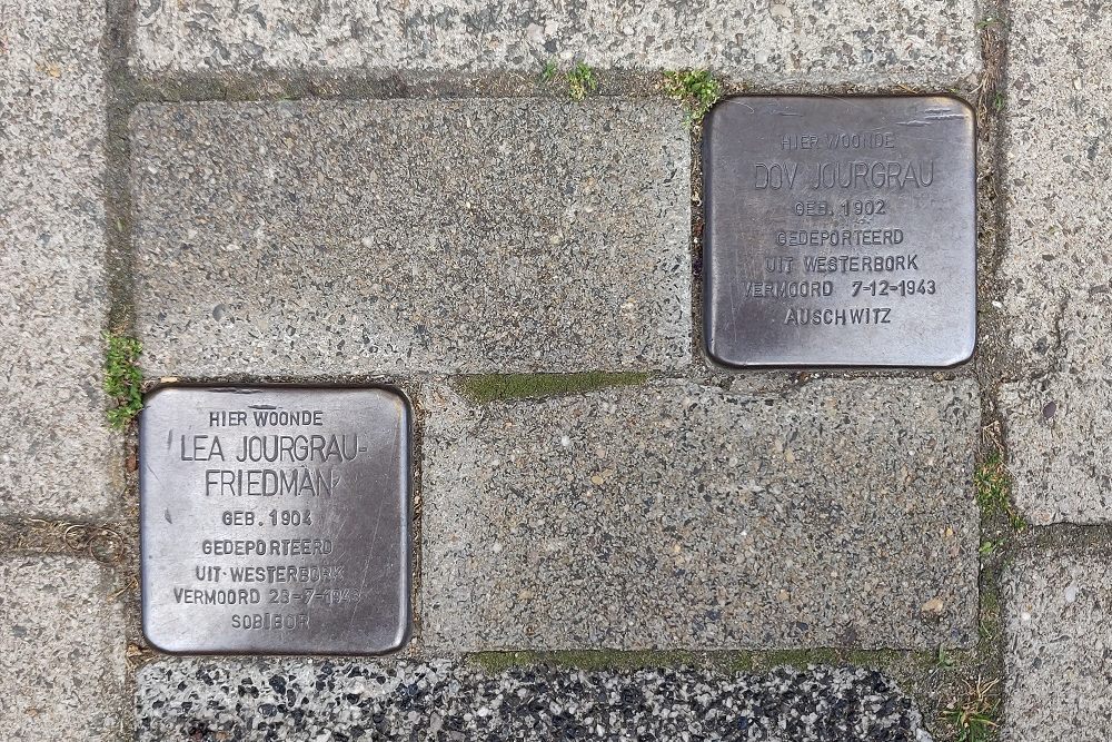 Stolpersteine Eerste Boerhaavestraat 15