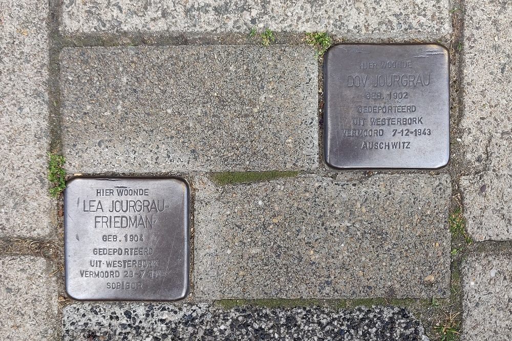 Stolpersteine Eerste Boerhaavestraat 15