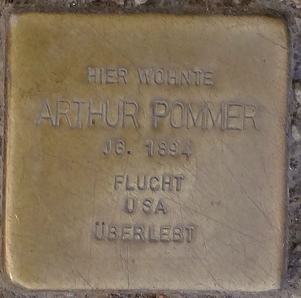 Stolpersteine Erfurter Straße 15 #3