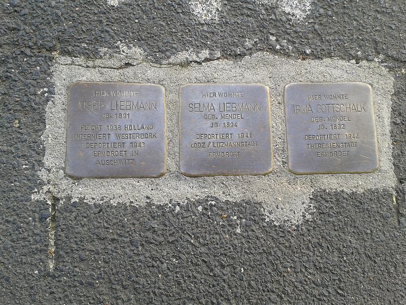 Stolpersteine Leipziger Straße 16