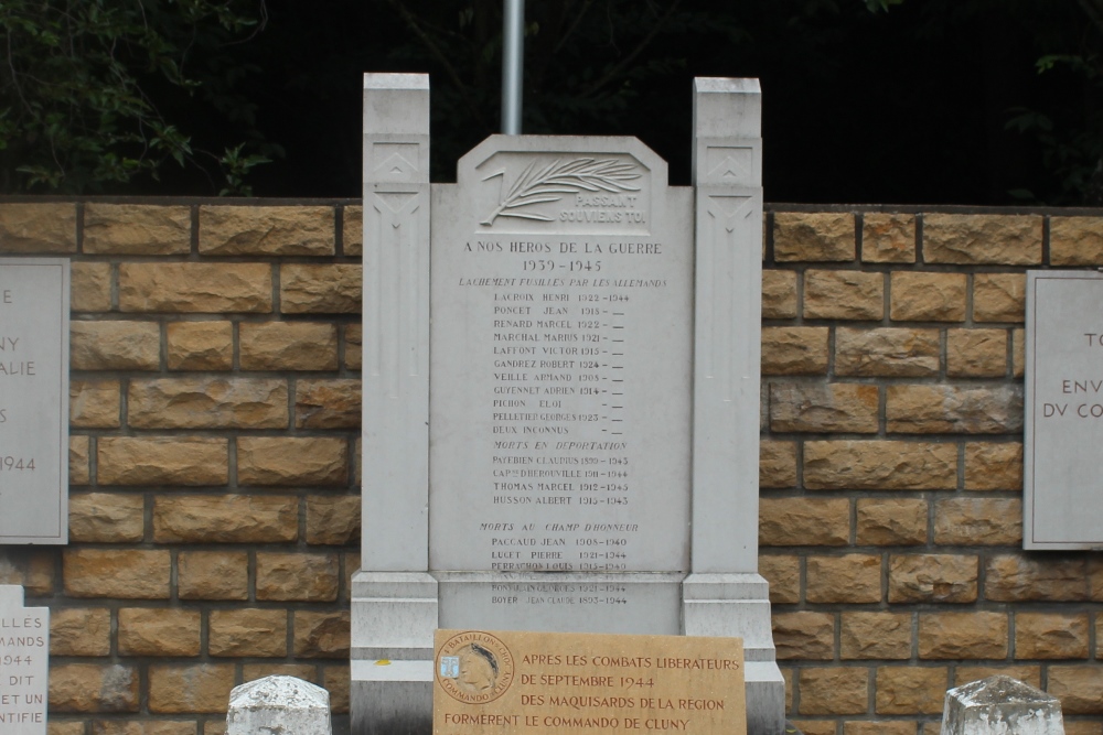 Monument Tweede Wereldoorlog Mâcon