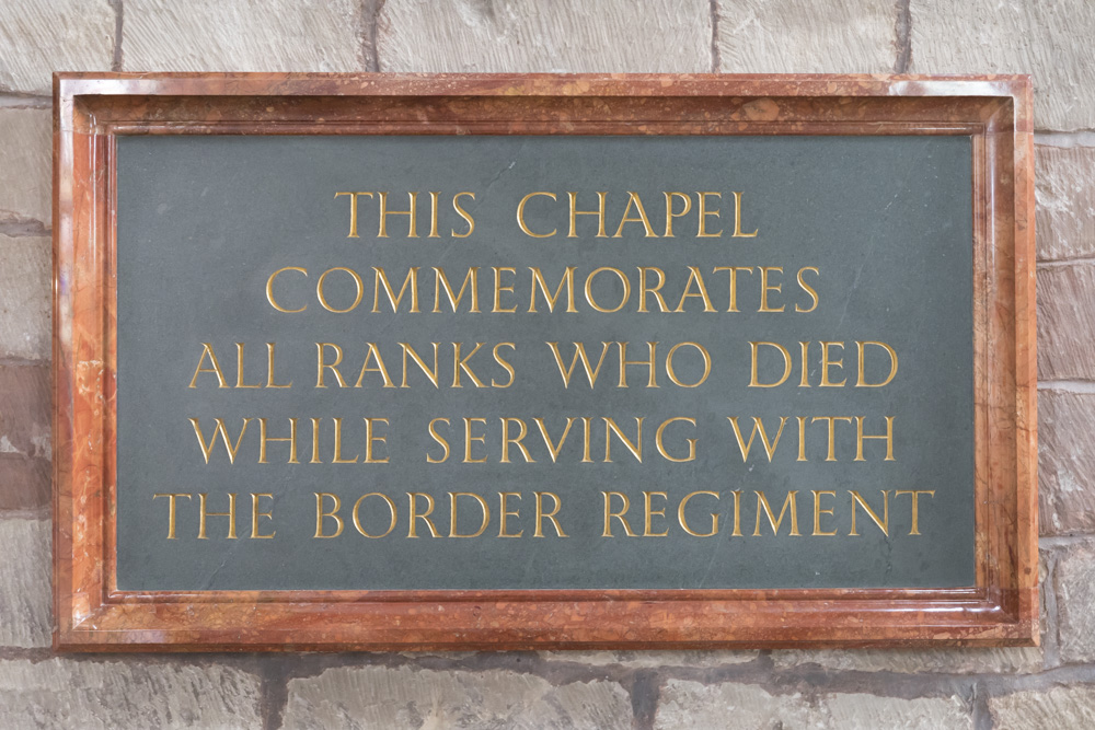 Memorial Chapel Border Regiment #3
