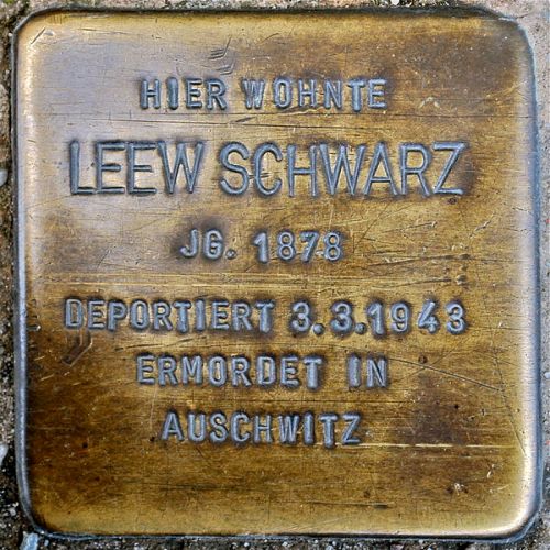 Stolpersteine Ostender Strae 2a #1