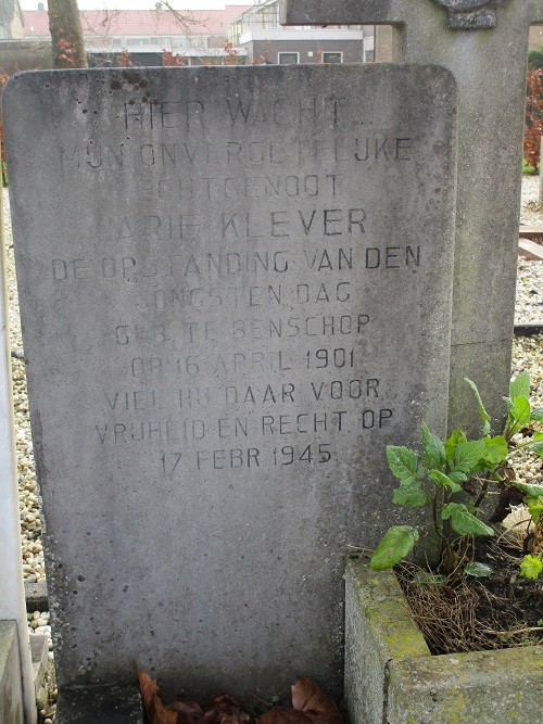 Nederlandse Oorlogsgraven H Victor begraafplaats Benschop #5