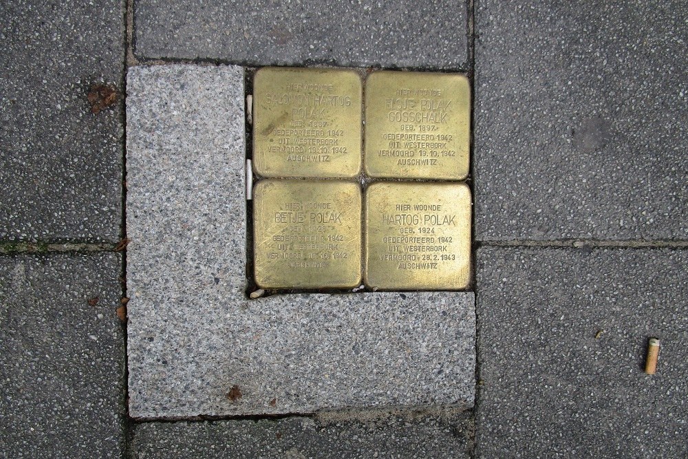 Stolpersteine Groene Hilledijk 298a #1