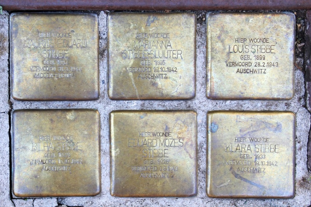 Stolpersteine Steenstraat 15 #1