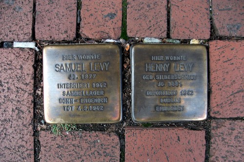 Stolpersteine Obere Wilhelmstrae 1