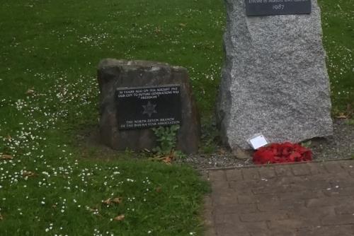 Oorlogsmonument Bideford #2