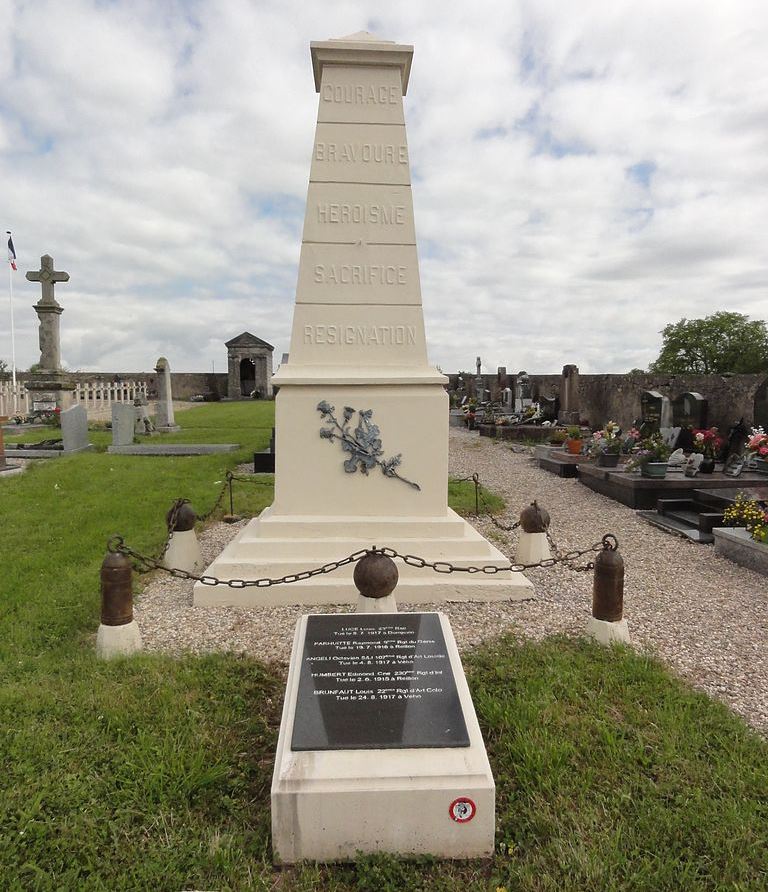 Monument Eerste Wereldoorlog Domjevin #1