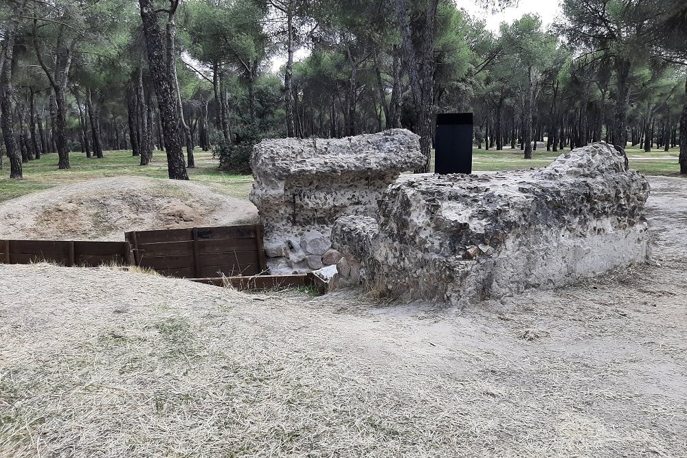Remains Bunker Spanish Civil War Dehesa de Navalcarbón #1