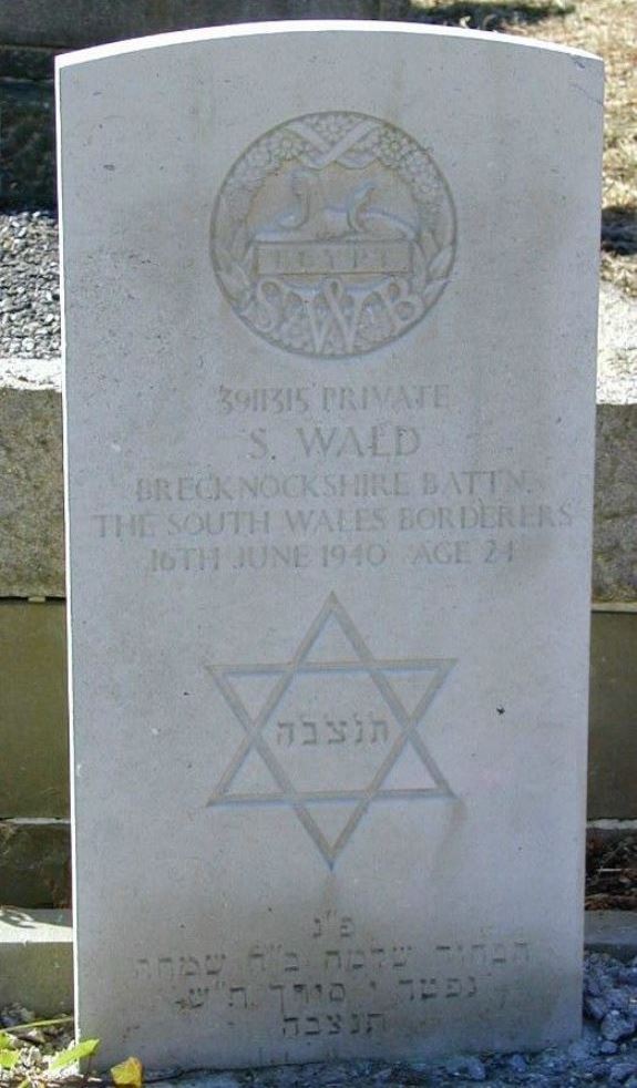 Commonwealth War Graves Swansea Hebrew Congregation Cemetery #1