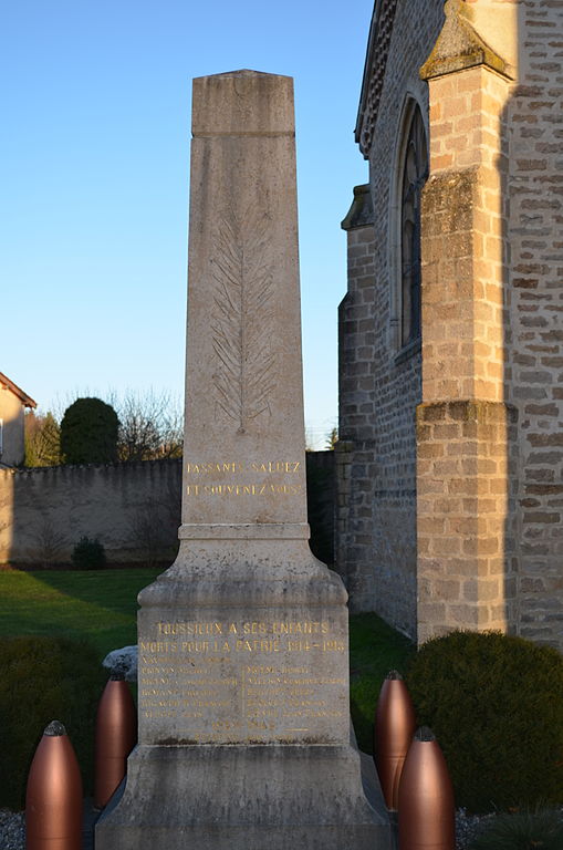 Oorlogsmonument Toussieux