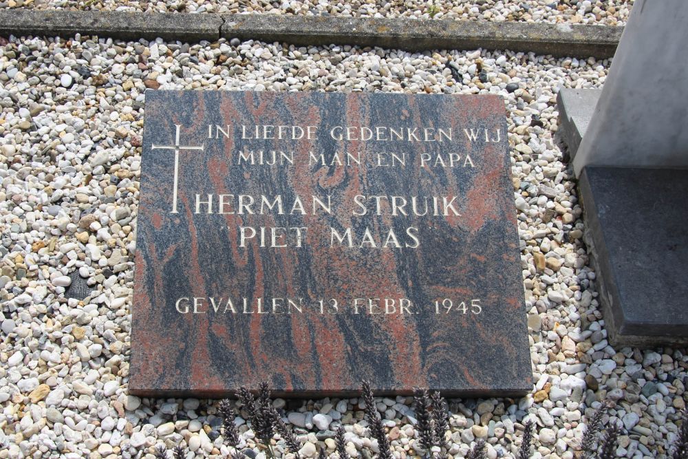Nederlandse Oorlogsgraven H Victor begraafplaats Benschop #4
