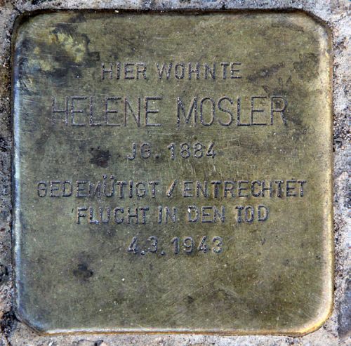 Stolpersteine Fregestraße 58 #4
