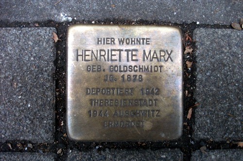 Stumbling Stone Prinz-Albert-Straße 19 #1