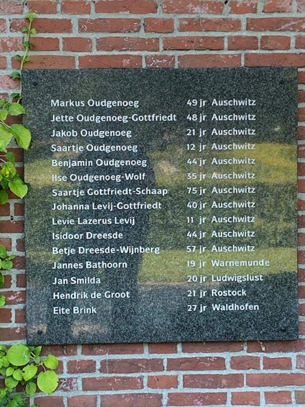 Oorlogsmonument Begraafplaats Roden #4