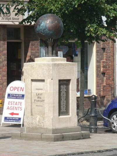 War Memorial Wootton Bassett