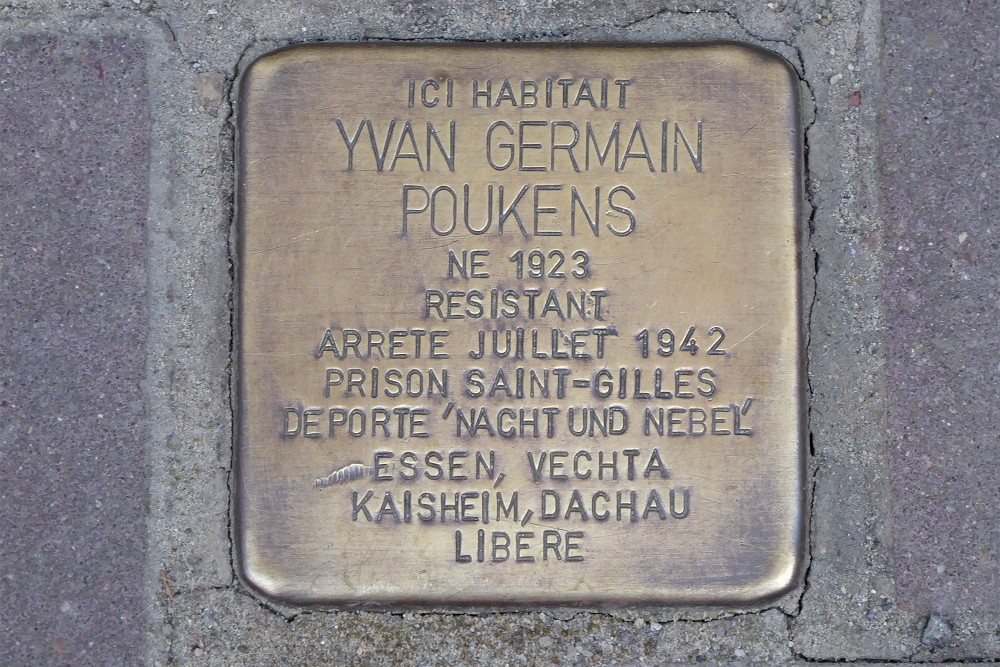 Stolpersteine Alphonse Hottastraat 1 #3