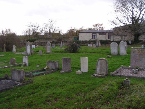 Commonwealth War Grave Stourton Candle Church Cemetery