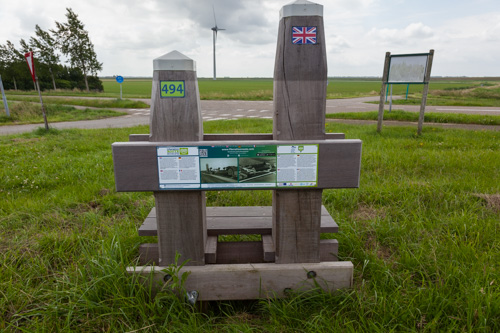 Liberation Route Marker 494