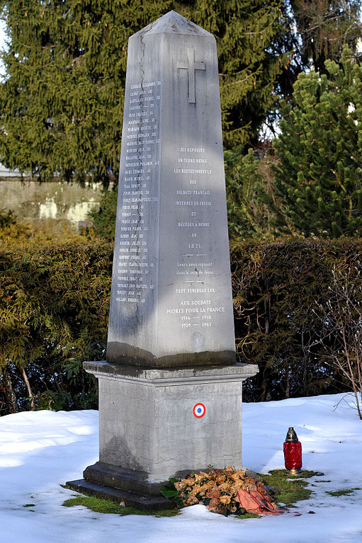 Memorial French Soldiers Bern #1