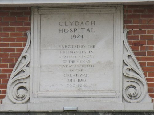Clydach War Memorial Hospital #2