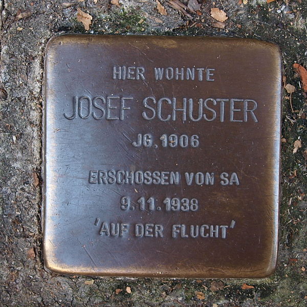 Stolperstein Rosenstrae 20