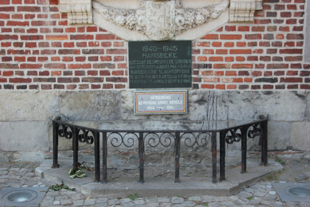 Oorlogsmonument Hansbeke #3