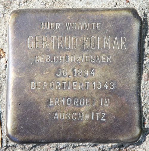 Stolpersteine Mnchener Strae 18a