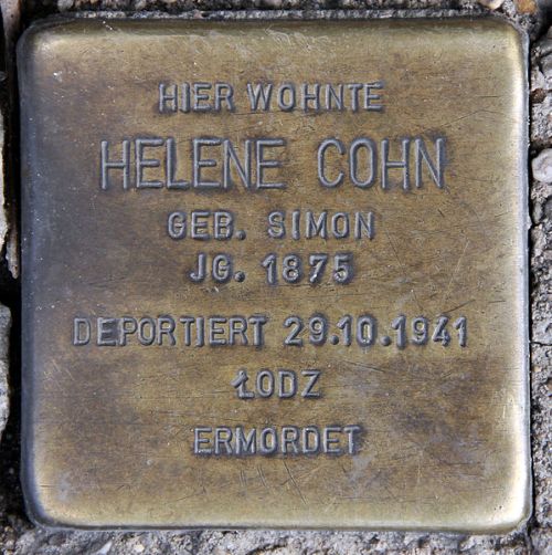 Stolpersteine Stralauer Allee 23a #2