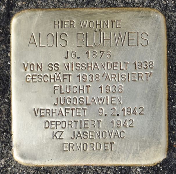 Stolpersteine Elisabethstraße 35